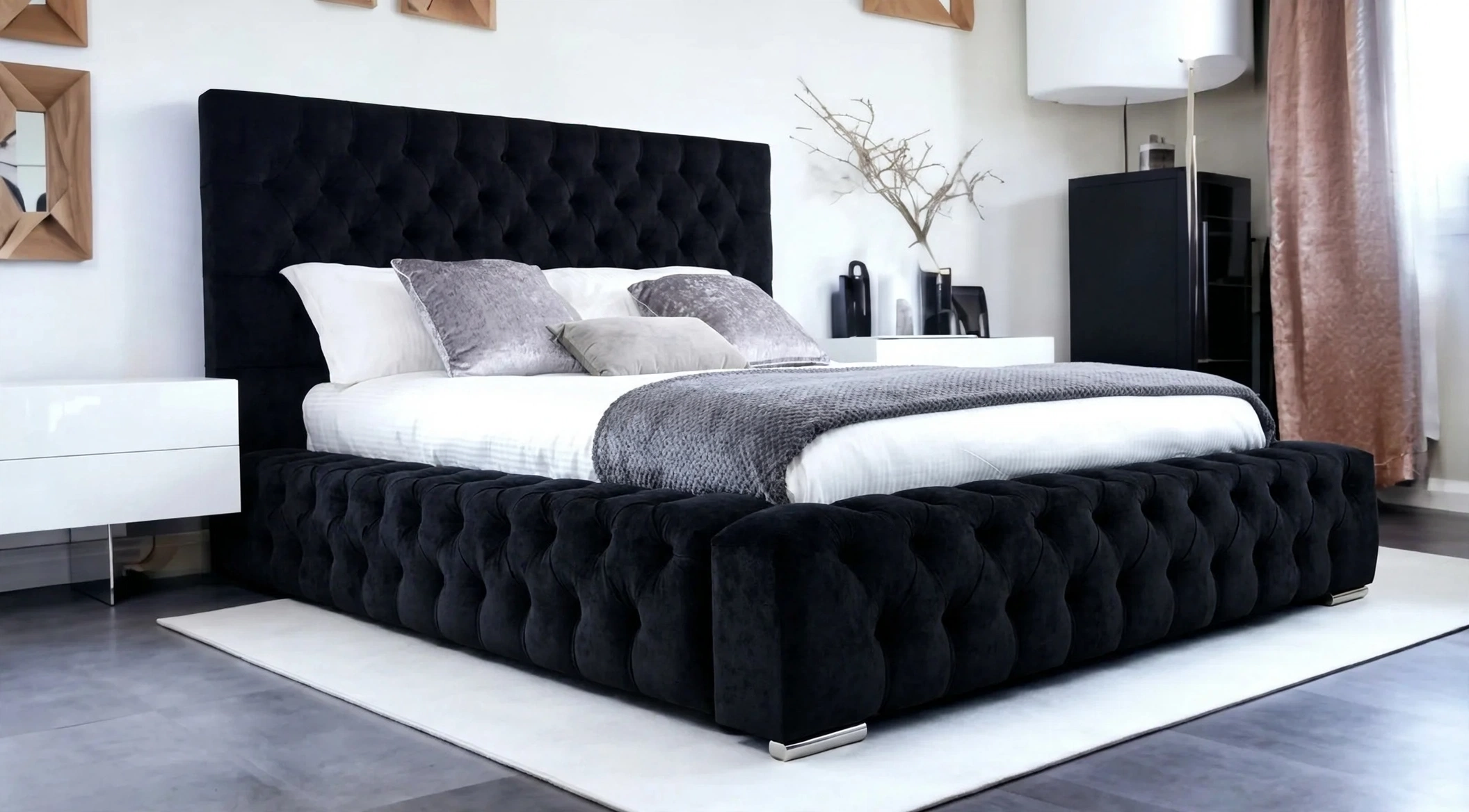 Ambessador Bed Black