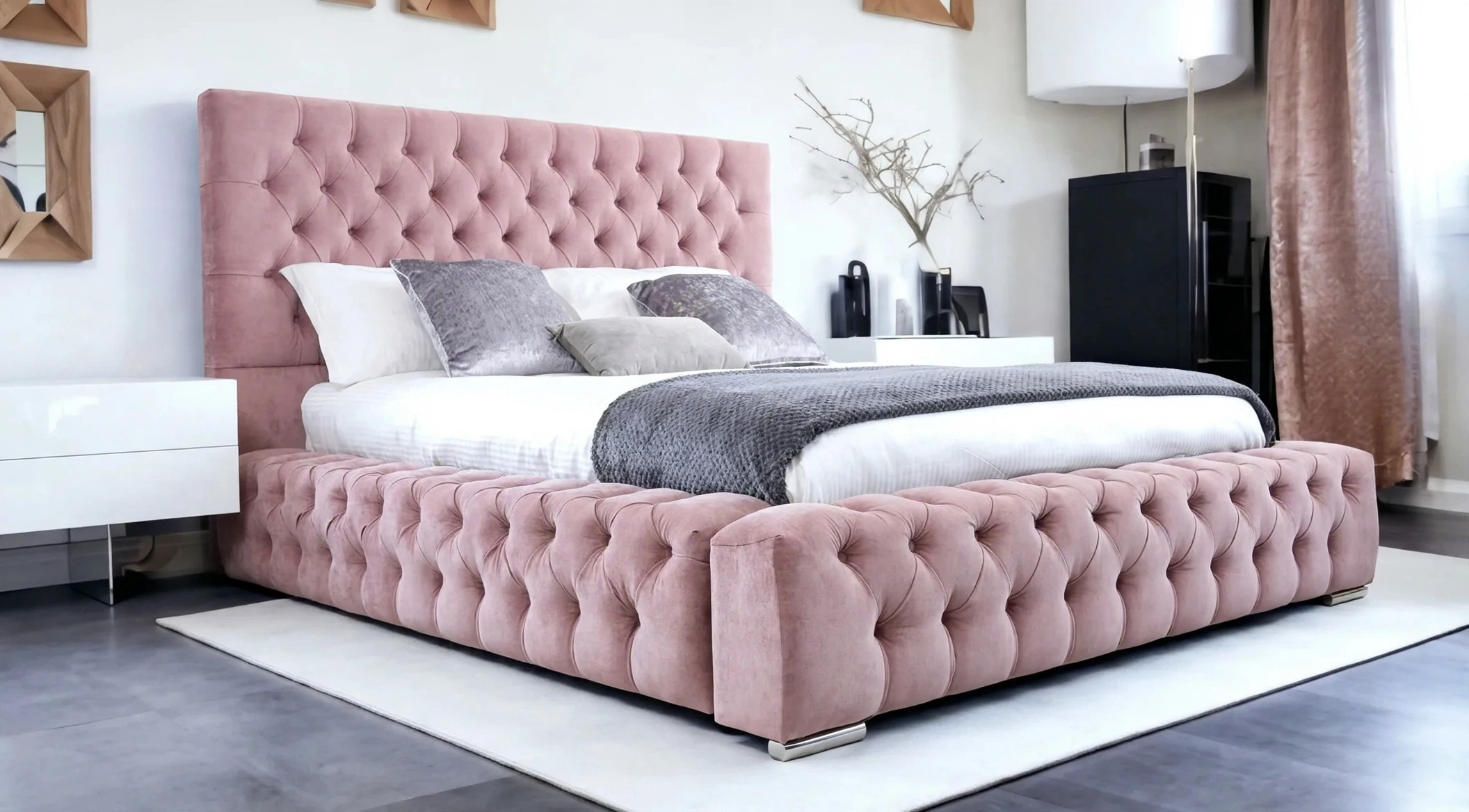 Ambessador Bed Pink