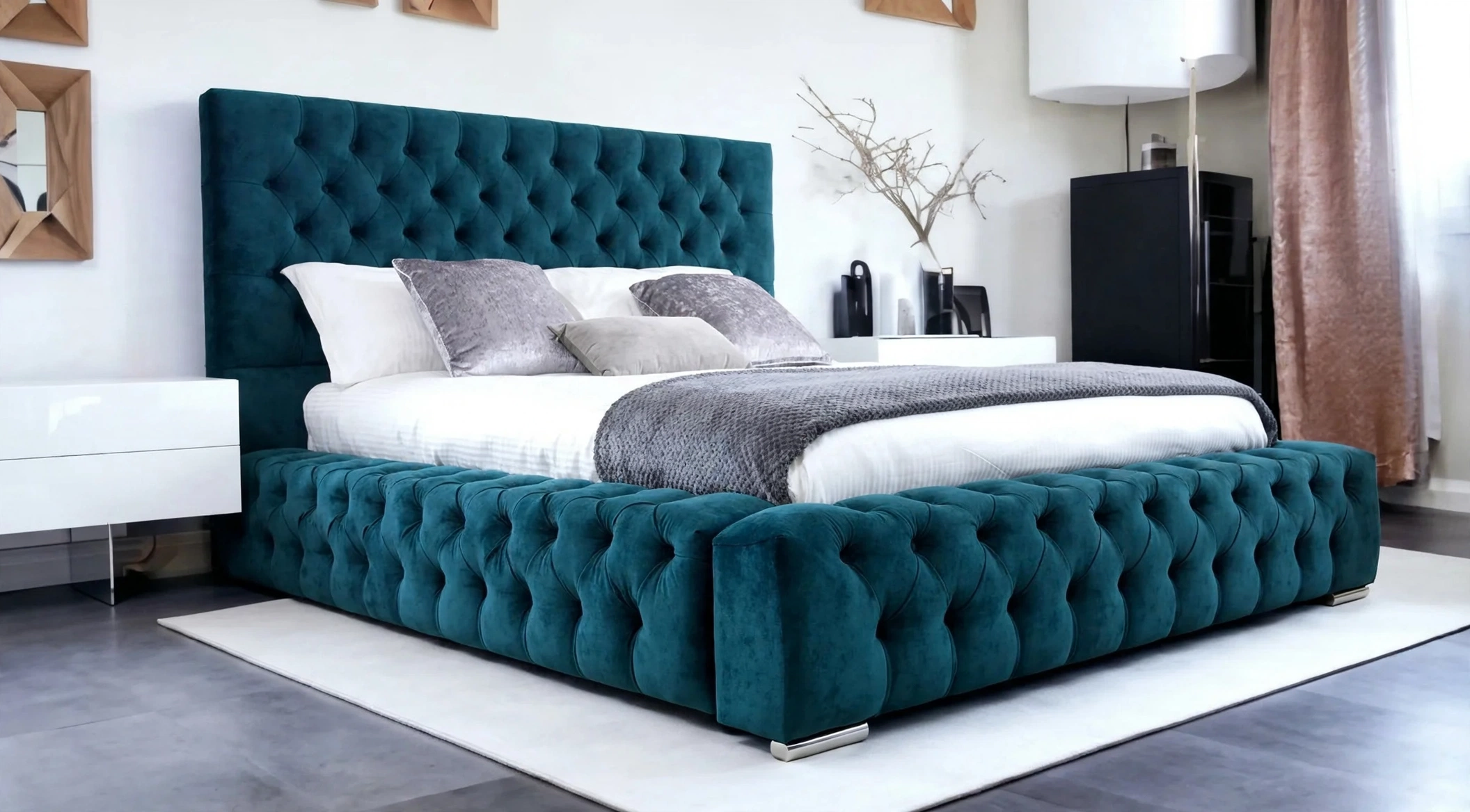 Ambessador Bed Teal