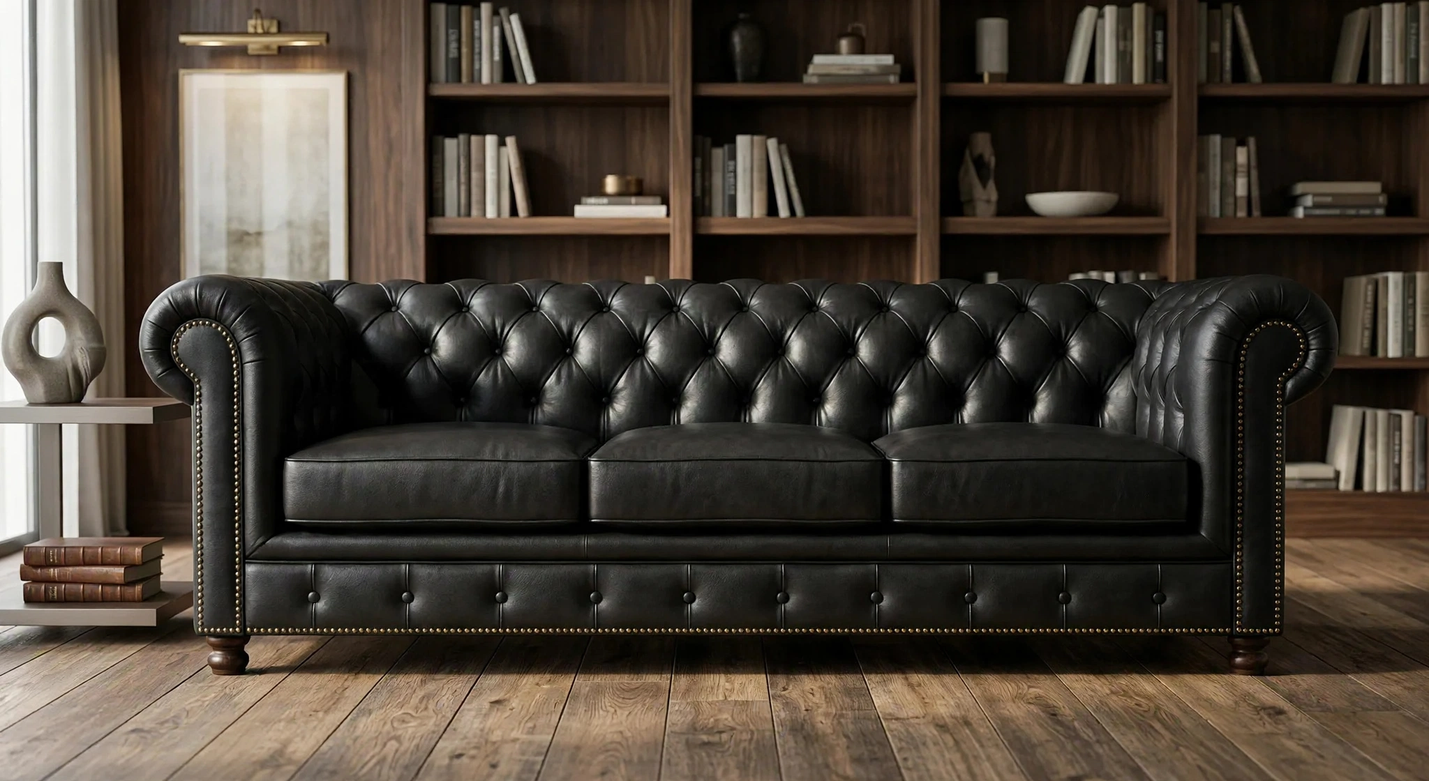 Chesterfield in Black