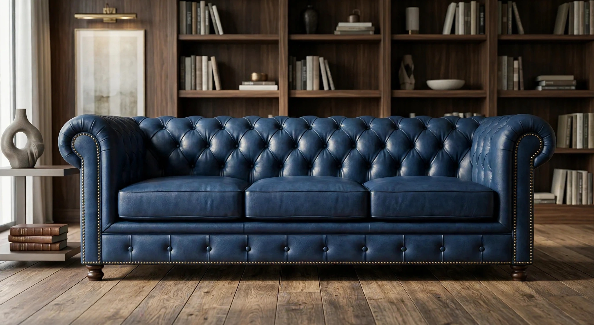 Chesterfield in Blue