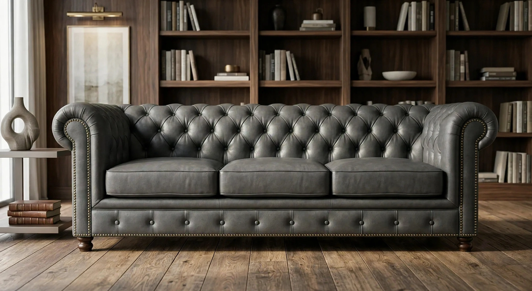 Chesterfield in Grey