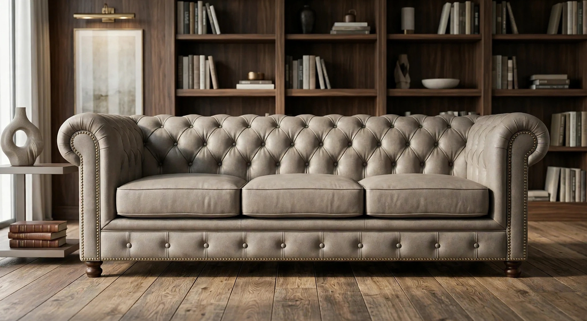Chesterfield in Pebble