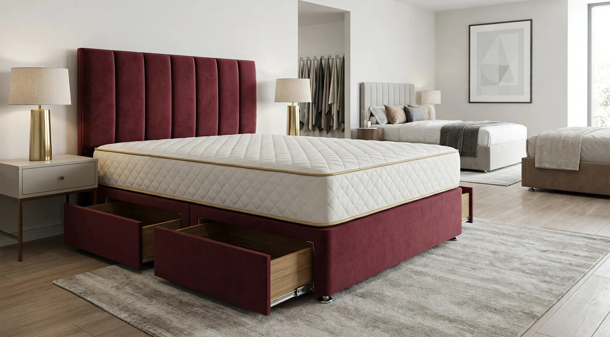 Divan Maroon