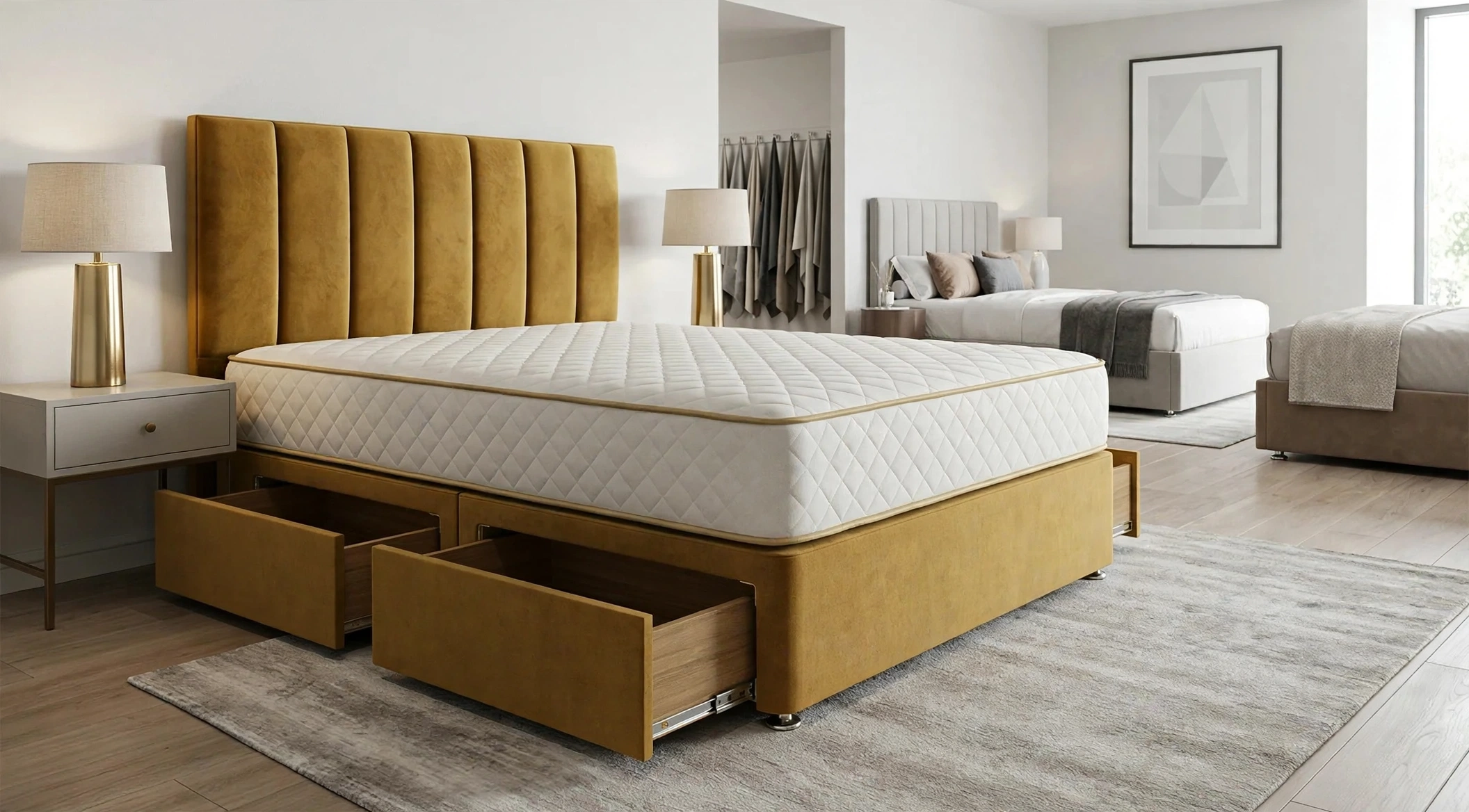 Divan Mustard Gold