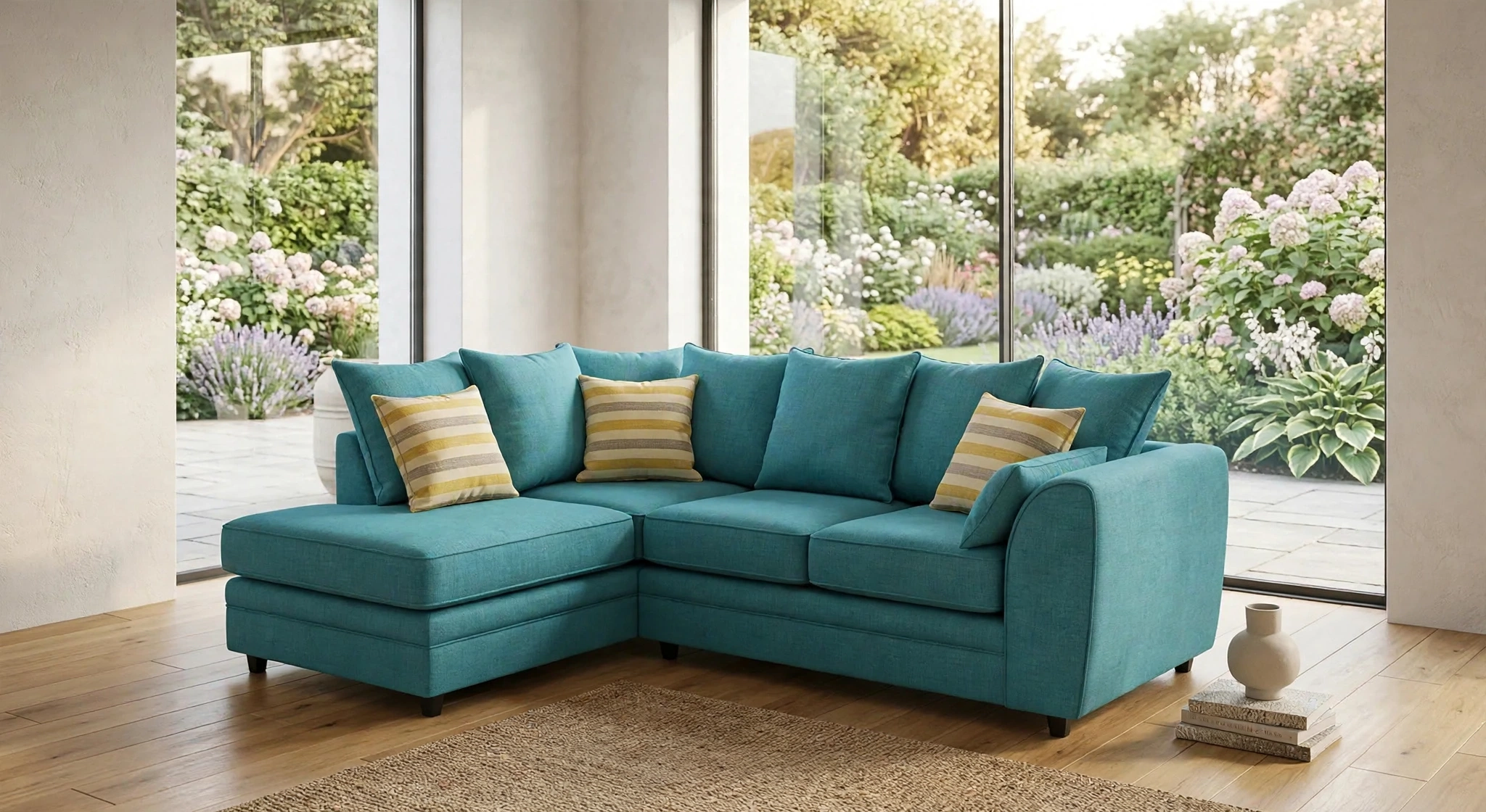 Dylan Sofa in Turquoise