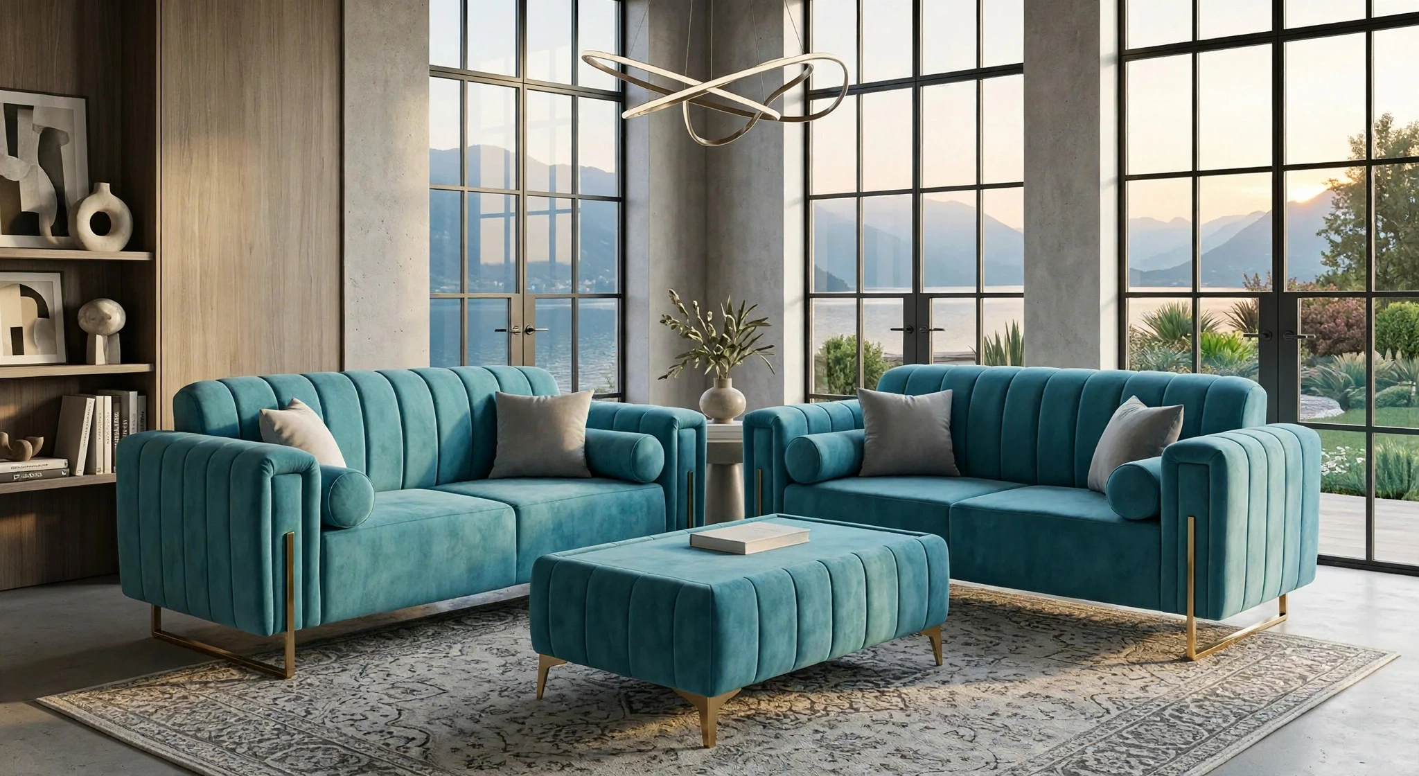 Lily in Turquoise