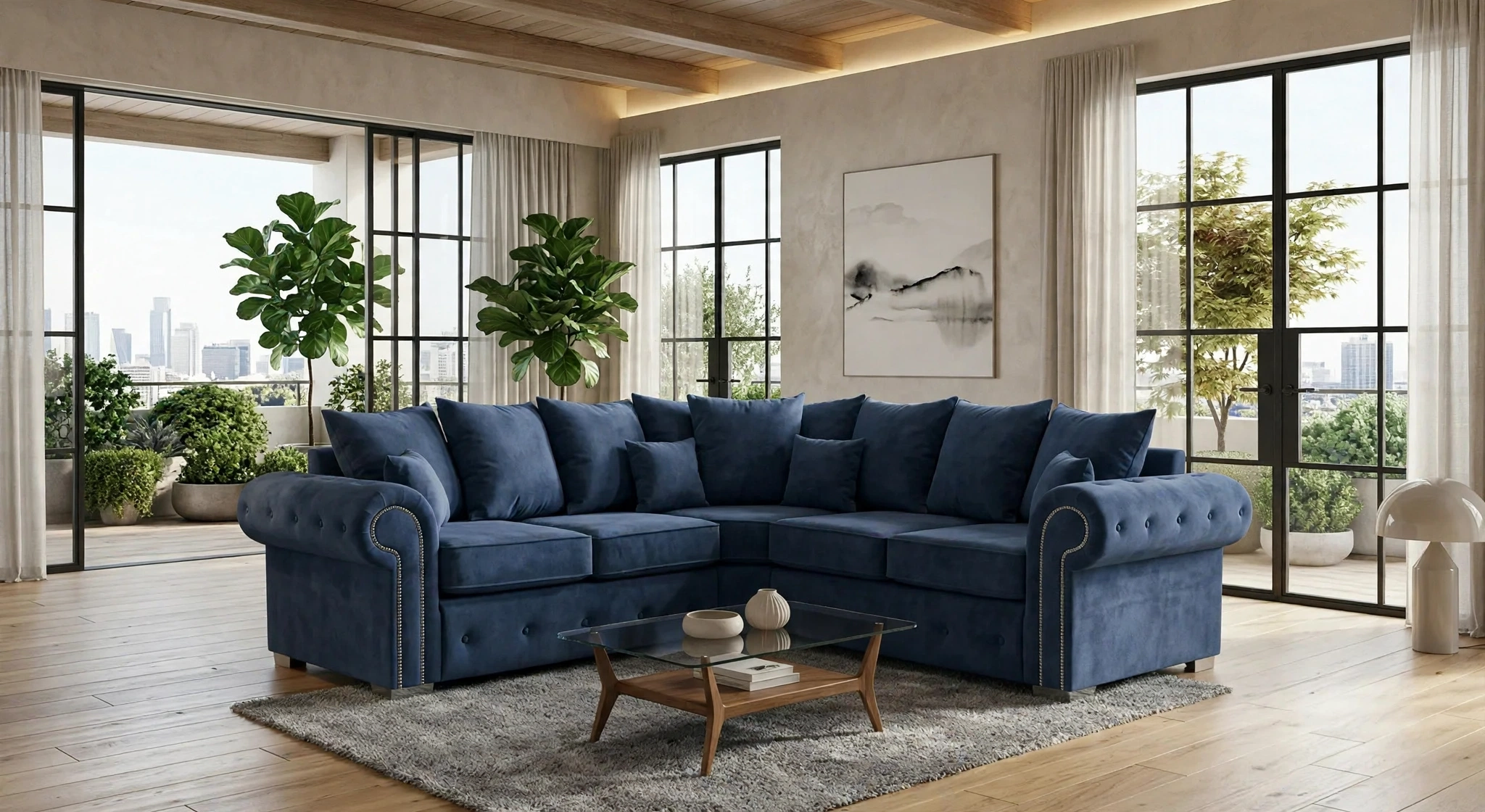 Olympia in Blue