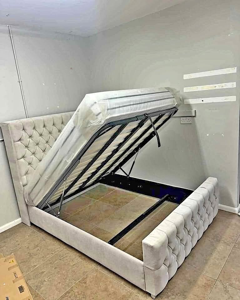 Ottoman gas lift bed