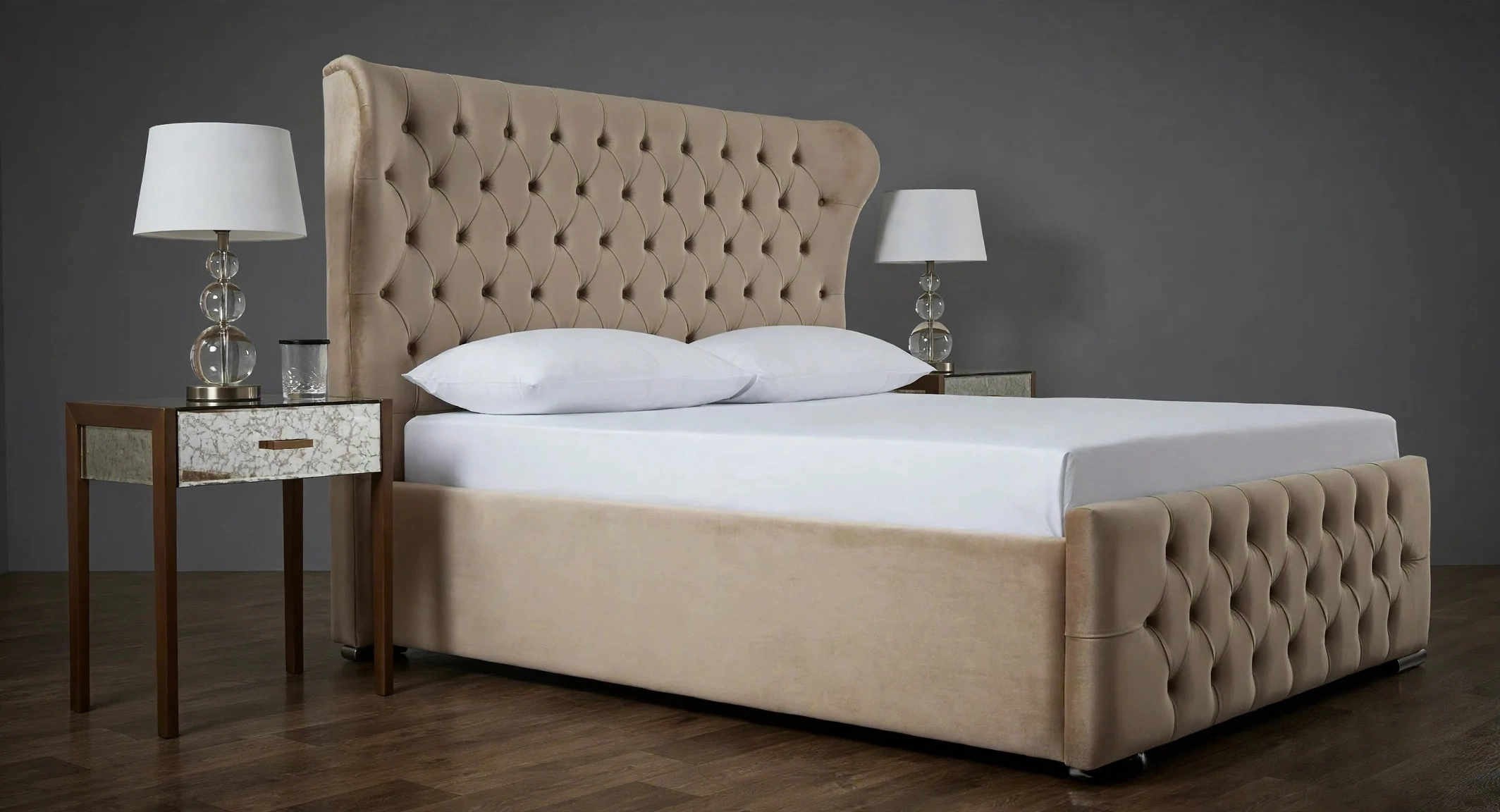 Oxford Wingback Beige