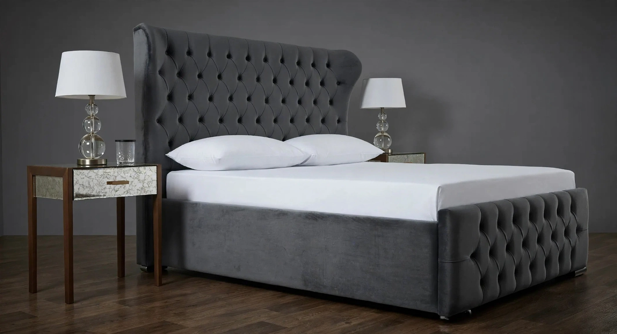 Oxford Wingback Grey
