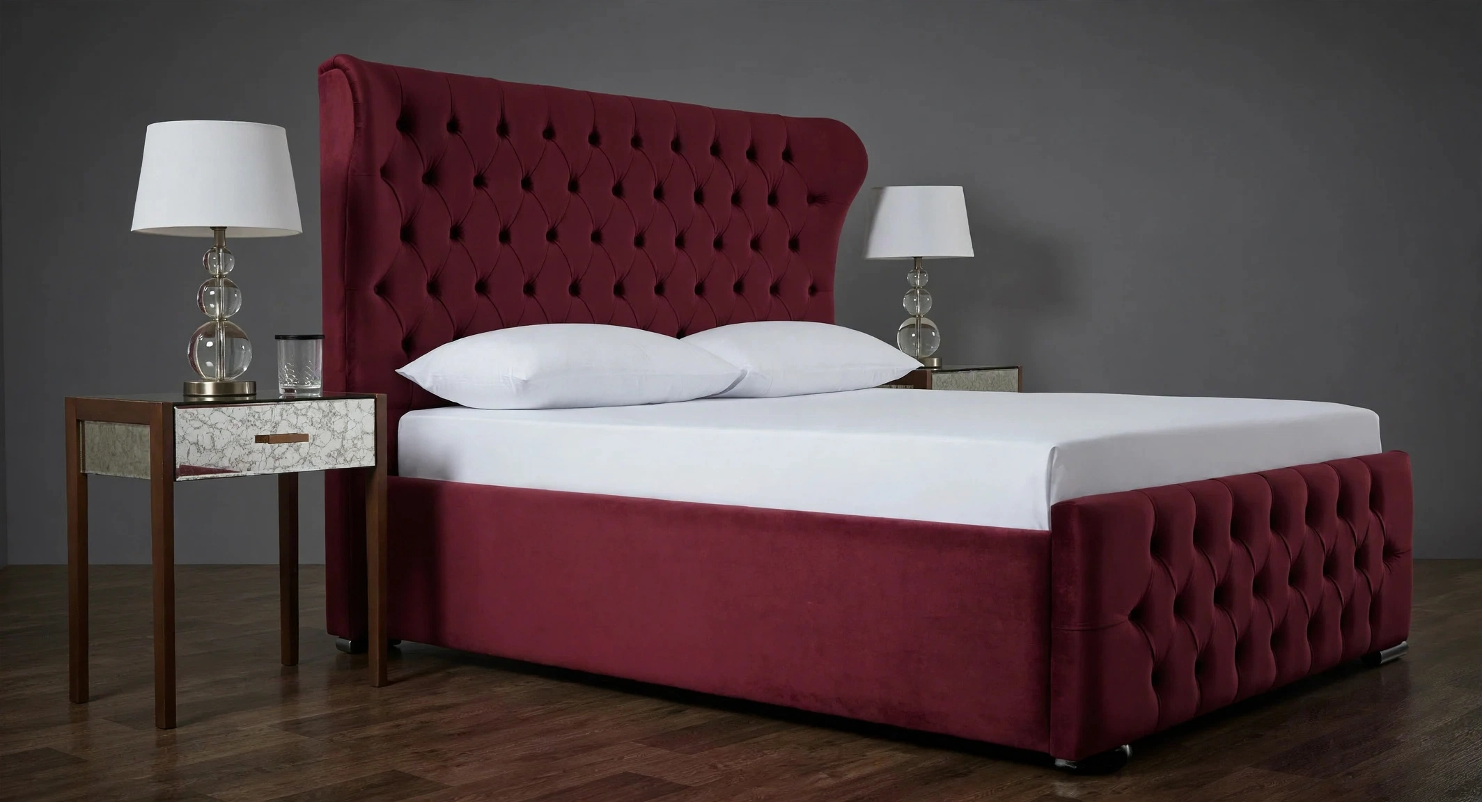 Oxford Wingback Maroon