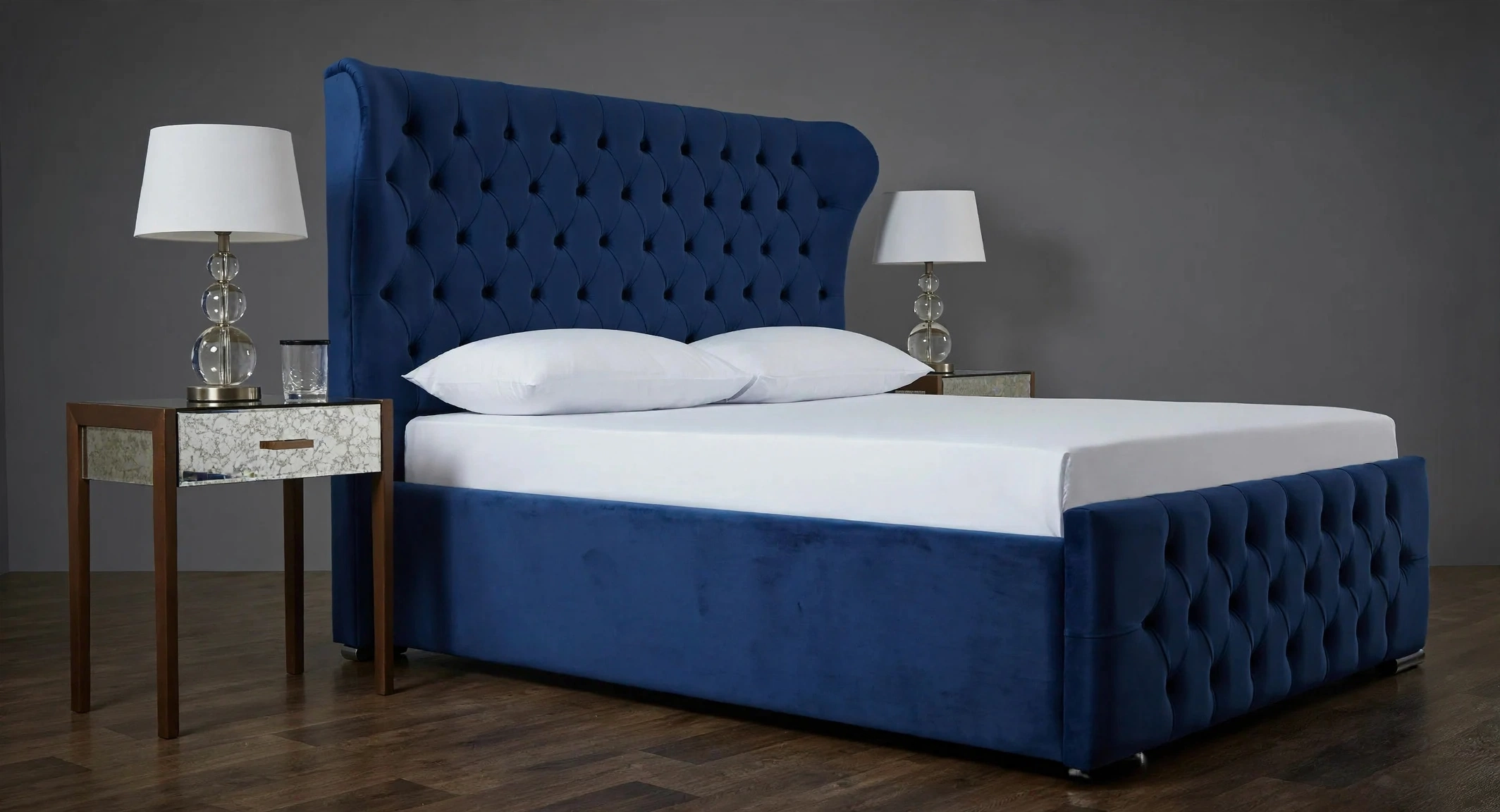 Oxford Wingback Sapphire