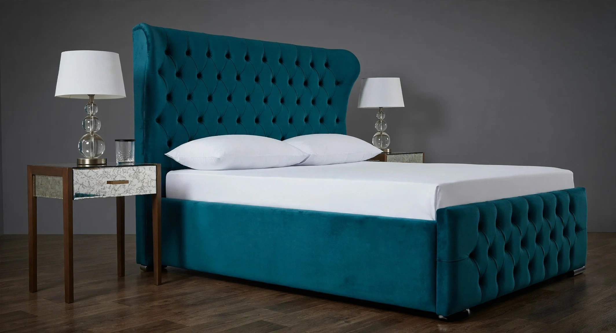 Oxford Wingback Teal